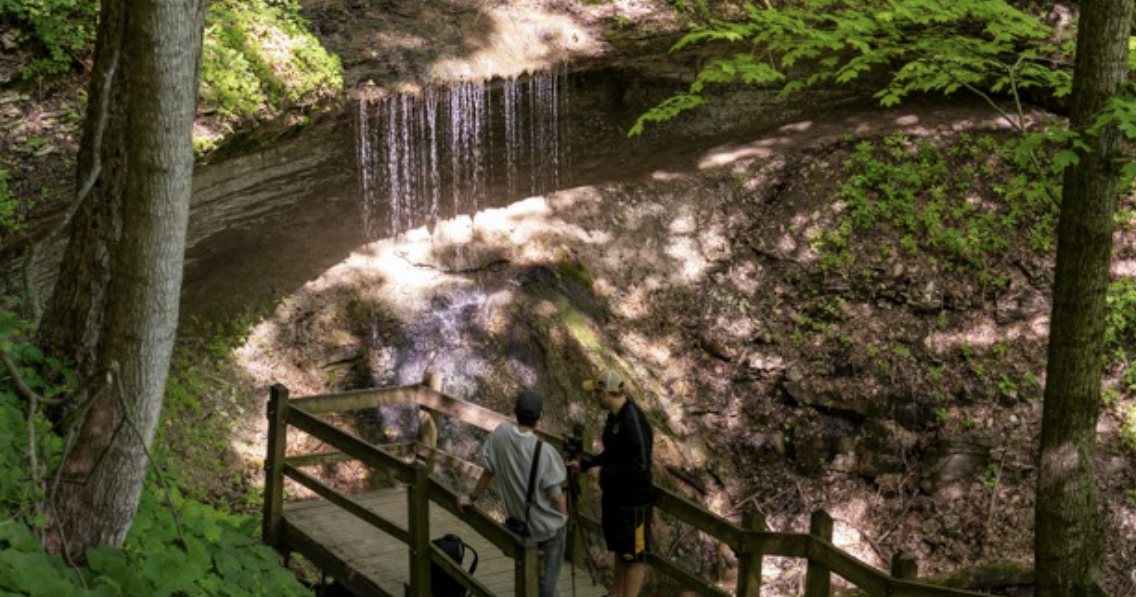 Bridal Veil Falls - Iowa