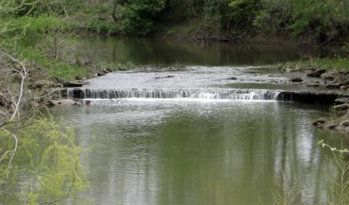 Hitchen Creek Waterfall in Longton
