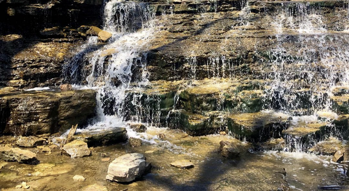 Santa Fe Lake Falls in Edgerton
