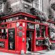 The Temple Bar in Dubin, Ireland