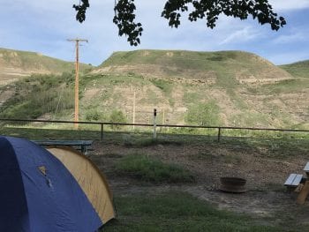 Drumheller Camping