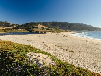 Carmel River State Beach in North California