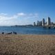 Coronado Island Beach San Diego Skyline California