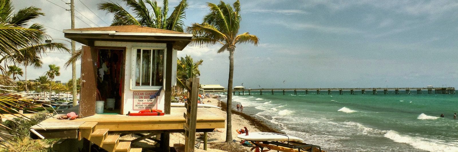 Dania Beach Florida Lifeguard Station