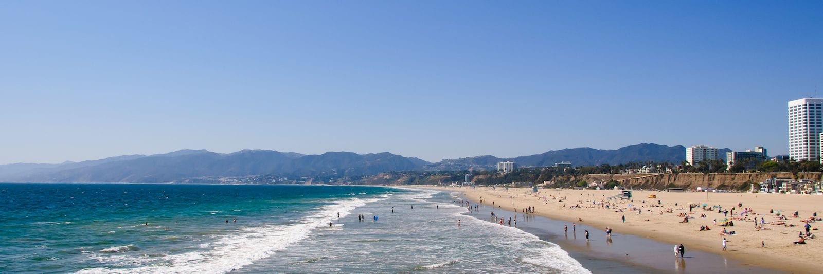 Santa Monica State Beach California