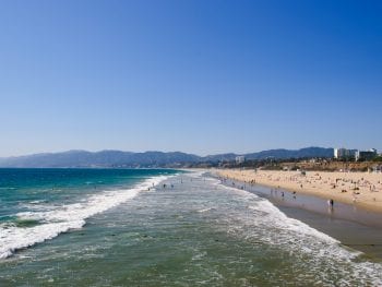 Santa Monica State Beach California