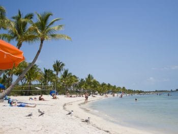 Smathers Beach, Key West, Florida