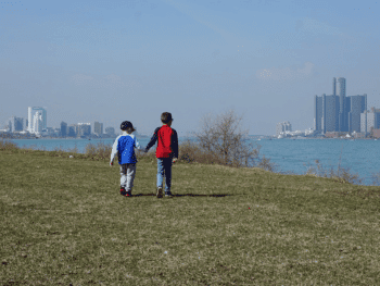Hiking in Detroit