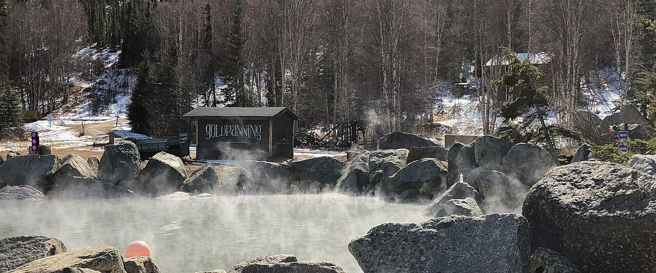 Chena Hot Springs Rock Lake Pool