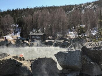 Chena Hot Springs Rock Lake Pool