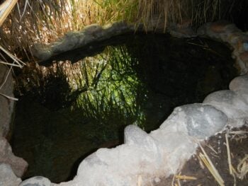 Sheep Bridge Hot Springs in Arizona