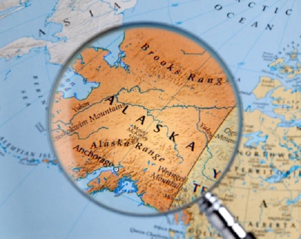 Map of Alaska