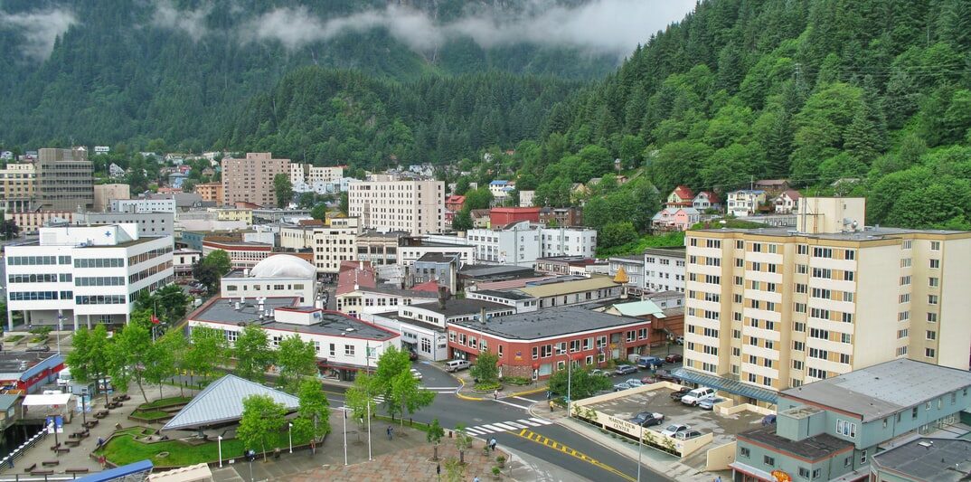 juneau alaska map