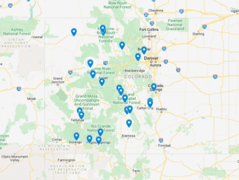 colorado hot springs map