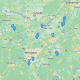 Alabama Waterfalls Map