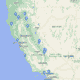 California Waterfalls Map