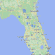 Florida Waterfalls Map