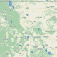 Montana Waterfalls Map
