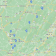 West Virginia Waterfalls Map