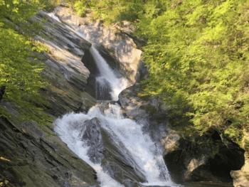 Hamilton Falls in Vermont