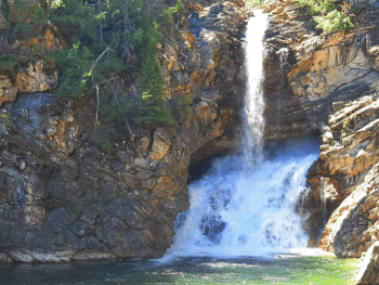 Running Eagle Falls