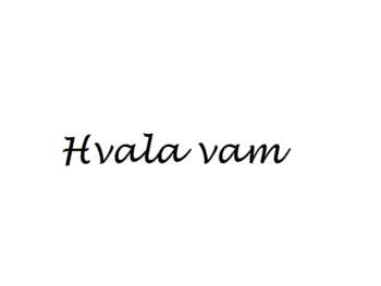 Thank You in Croatia